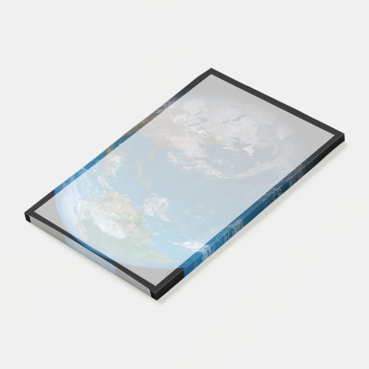 Full Earth met Noord- en Zuid-Amerika. Post-it® Notes (Schuin)