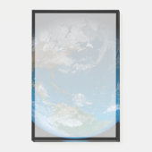 Full Earth met Noord- en Zuid-Amerika. Post-it® Notes (Voorkant)