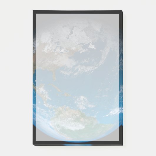 Full Earth met Noord- en Zuid-Amerika. Post-it® Notes (Voorkant)