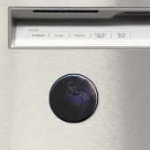 Full Earth met stadslichten van Europa 's nachts. Magneet (Insitu (Vaatwasser))