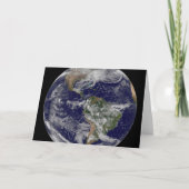 Full Earth toont een krachtig winterse Storm. Kaart (Voorkant)