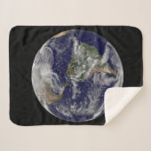 Full Earth toont een krachtig winterse Storm. Sherpa Deken (Voorkant (horizontaal))