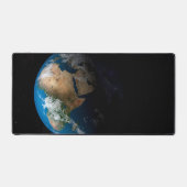 Full Earth toont gesimuleerde wolken boven Afrika. Bureaumat (Voorkant)