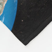 Full Earth toont gesimuleerde wolken boven Afrika. Fleece Deken (Hoek)