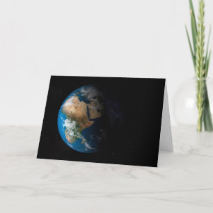 Full Earth toont gesimuleerde wolken boven Afrika. Kaart