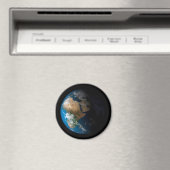 Full Earth toont gesimuleerde wolken boven Afrika. Magneet (Insitu (Vaatwasser))