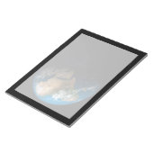 Full Earth toont gesimuleerde wolken boven Afrika. Notitieblok (Schuin)