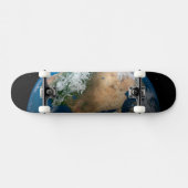 Full Earth toont gesimuleerde wolken boven Afrika. Persoonlijk Skateboard (Horizontaal)