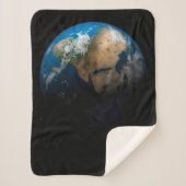 Full Earth toont gesimuleerde wolken boven Afrika. Sherpa Deken (Voorkant)