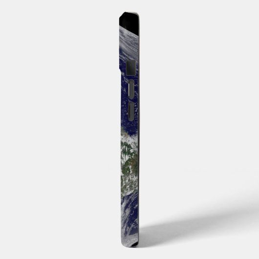 Full Earth toont lagedruksystemen. Case-Mate iPhone Case (Achterkant / Links)