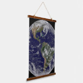 Full Earth toont lagedruksystemen. Hangend Wandkleed (Gebogen)