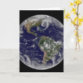 Full Earth toont lagedruksystemen. Kaart (Gele Bloem)