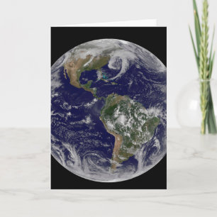 Full Earth toont lagedruksystemen. Kaart