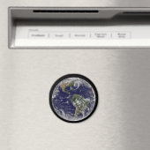 Full Earth toont lagedruksystemen. Magneet (Insitu (Vaatwasser))