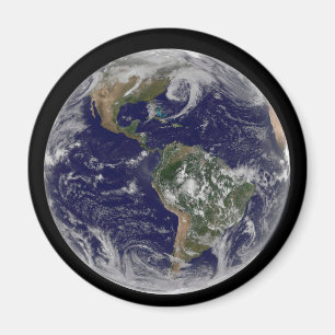 Full Earth toont lagedruksystemen. Magneet