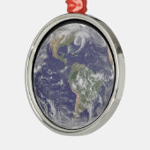 Full Earth toont lagedruksystemen. Metalen Ornament (Links)