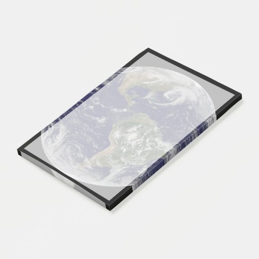 Full Earth toont lagedruksystemen. Post-it® Notes (Schuin)