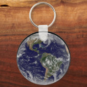 Full Earth toont lagedruksystemen. Sleutelhanger (Achterkant)