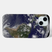 Full Earth toont tropische Stormen in de Atlantisc Case-Mate iPhone Case (Achterkant (horizontaal))