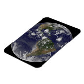 Full Earth toont tropische Stormen in de Atlantisc Magneet (Linkerzijde)