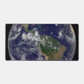 Full Earth toont verschillende tropische Storm sys Bureaumat (Voorkant)