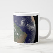 Full Earth toont verschillende tropische Storm sys Grote Koffiekop (Rechts)