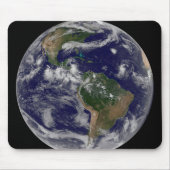 Full Earth toont verschillende tropische Storm sys Muismat (Voorkant)