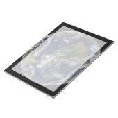 Full Earth toont verschillende tropische Storm sys Notitieblok (Schuin)