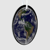 Full Earth toont verschillende tropische Storm sys Ornament (voorkant)