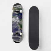 Full Earth toont verschillende tropische Storm sys Persoonlijk Skateboard (Voorkant)