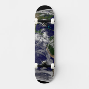 Full Earth toont verschillende tropische Storm sys Persoonlijk Skateboard