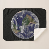 Full Earth toont verschillende tropische Storm sys Sherpa Deken (Voorkant (horizontaal))