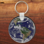 Full Earth toont verschillende tropische Storm sys Sleutelhanger (Voorkant)