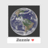 Full Earth toont verschillende tropische Storm sys Sticker (Vel)