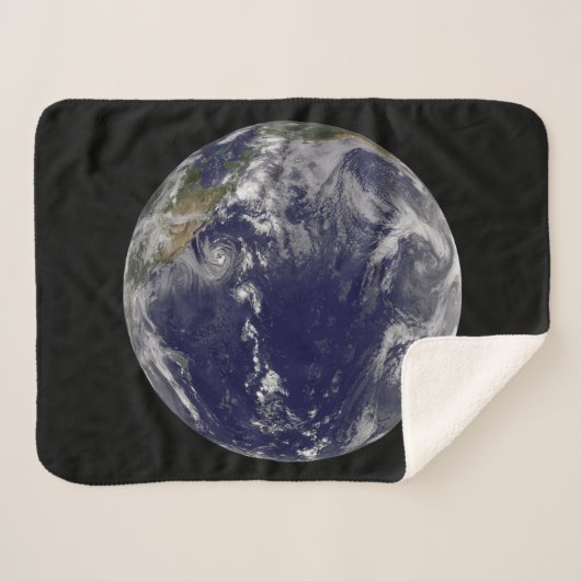 Full Earth toont verschillende tropische Stormen. Sherpa Deken (Voorkant (horizontaal))