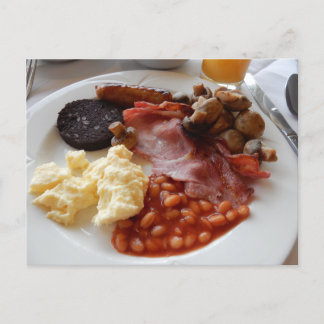 Full English breakfast Briefkaart