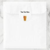  Full Golden Beer Glass Sticker (Tas)