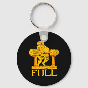 Full Gym Powerlifting Bodybuilding Gewichtheffen W Sleutelhanger
