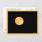 Full Harvest Moon Briefkaart (Voorkant / Achterkant)