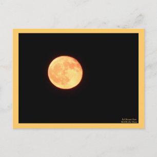 Full Harvest Moon Briefkaart