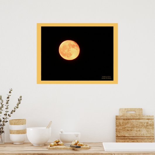 Full Harvest Moon Poster (Keuken)