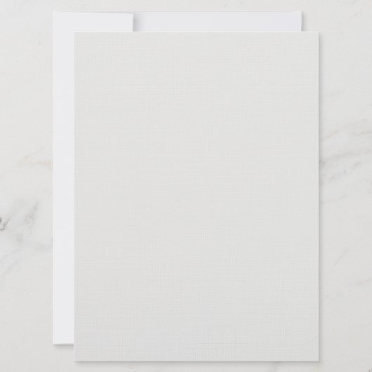 Full Life Flat Uitnodiging voor een bruiloft (Achterkant)