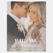 Full-Lijst Love Note Fleece Deken (Voorkant)