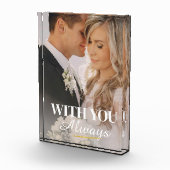 Full-Lijst Love Note Photo Block Fotoblokken (Rechts)