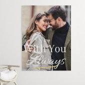 Full-Lijst Love Note Stretched Canvas Print