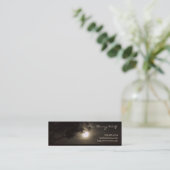 Full-maanprofielkaart Mini Visitekaartje (Staand voorkant)