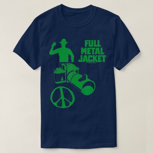 Full Metal Jacket Camera  T-shirt (Design voorkant)