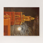 Full Moon and Giralda Tower, Kansas City, Missouri Legpuzzel (Horizontaal)