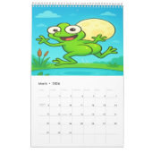 Full Moon Animals 2026 Funny Wall Calendar Kalender (Mar 2026)