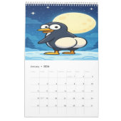 Full Moon Animals 2026 Funny Wall Calendar Kalender (Jan 2026)